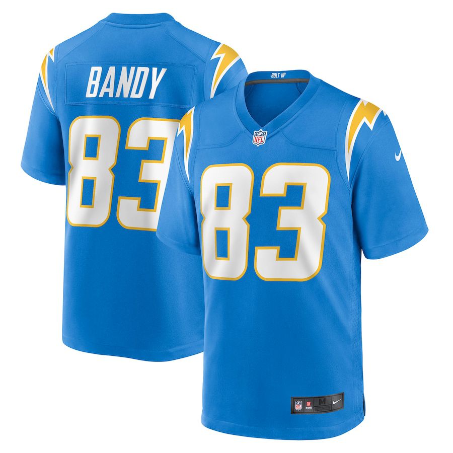 Men Los Angeles Chargers #83 Michael Bandy Nike Powder Blue Player Game NFL Jersey->los angeles chargers->NFL Jersey